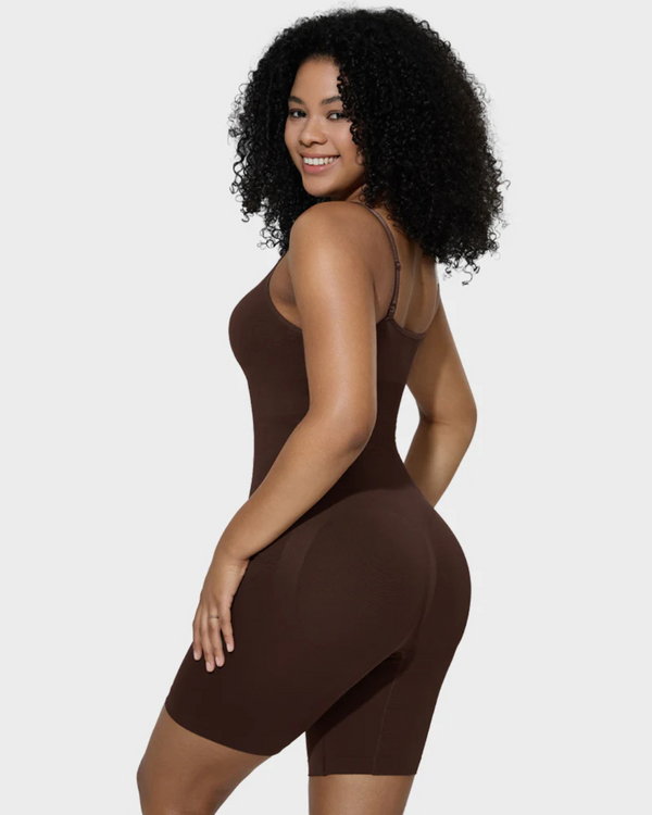 Body Modelador Corporal Completo Suave e Sem Costura