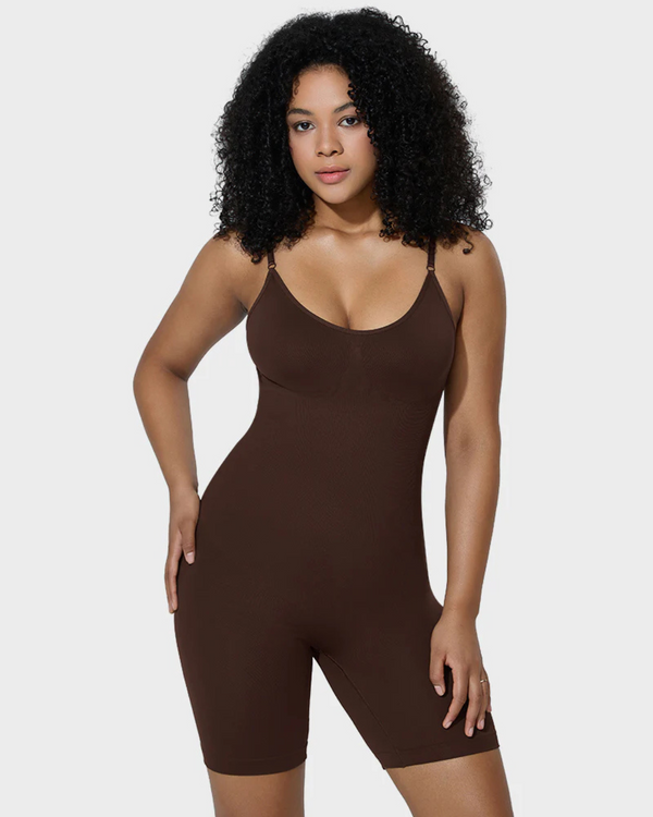 Body Modelador Corporal Completo Suave e Sem Costura