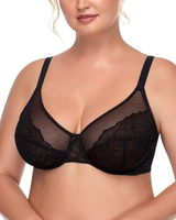 Soutien de Mulher com Aros em Renda Floral e Sem Almofada (OFERTA 2X1)