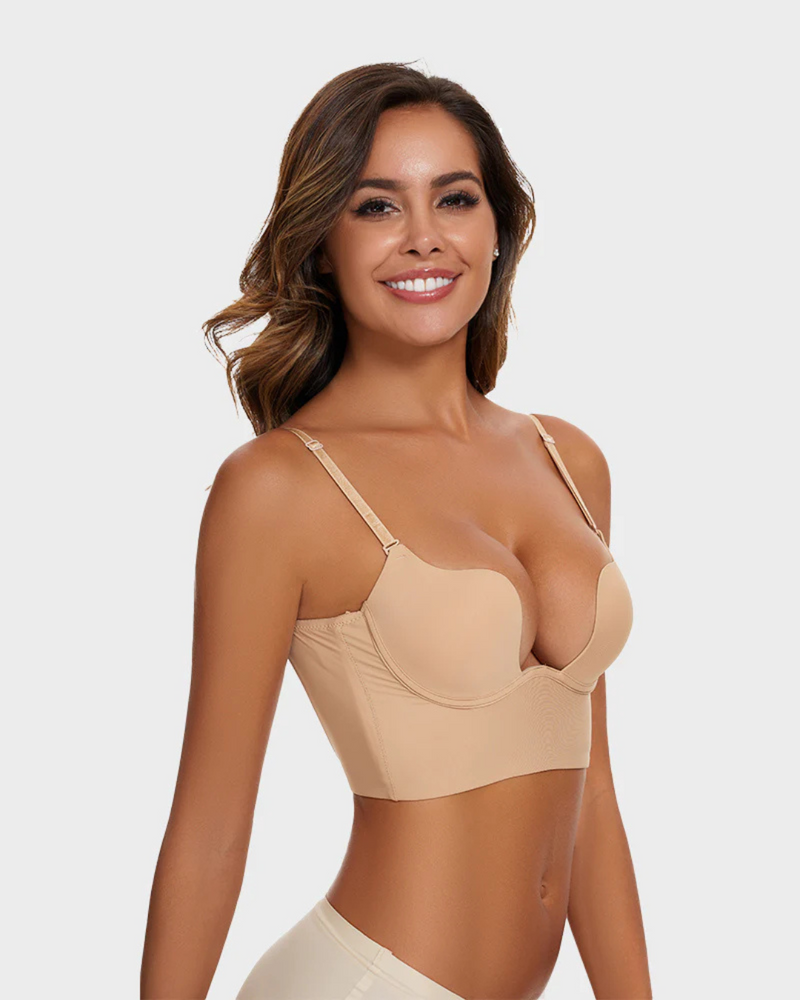 Soutien sem Costas em Forma de U com Corte Baixo (OFERTA 2X1)